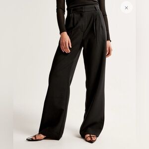 Abercrombie Sloane Tailored Wide Leg Pants